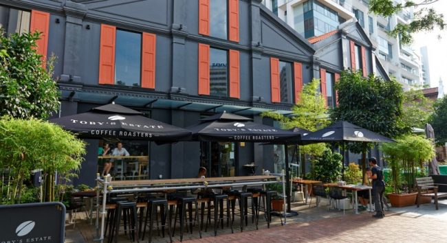 Riverside coffee, anyone?